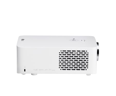 LG Resolución Full HD, 1500 lúmenes, proyección hasta 120 pulgadas. 2xHDMI, USB, Bluetooth, Screen Share y compatible con Office. Ligero y móvil., PF1500G