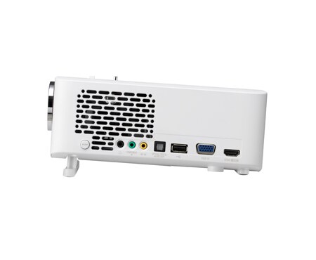 LG Resolución Full HD, 1500 lúmenes, proyección hasta 120 pulgadas. 2xHDMI, USB, Bluetooth, Screen Share y compatible con Office. Ligero y móvil., PF1500G