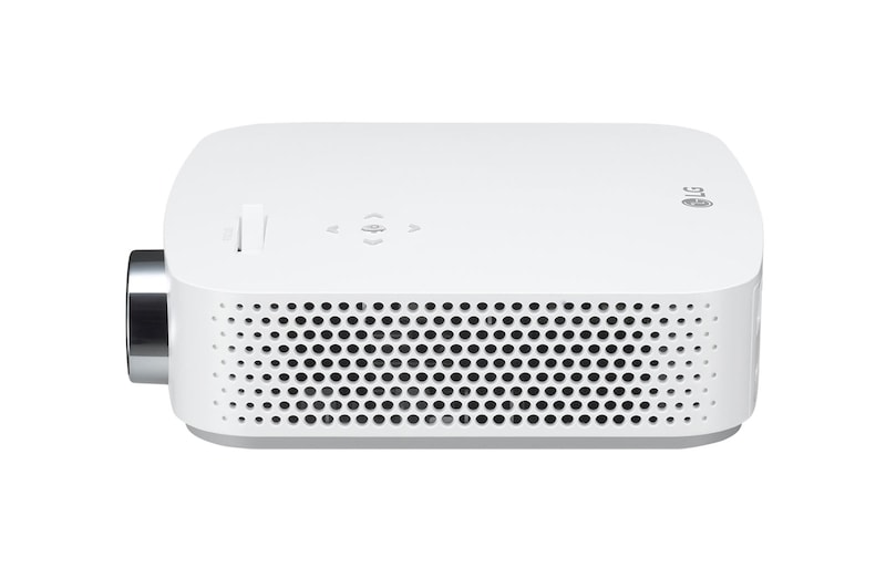 LG CineBeam Full HD (1920 x 1080)1080P Compact Projector RGB LED 600 Lumen 100000:1, PF50KS
