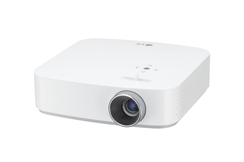 LG CineBeam Full HD (1920 x 1080)1080P Compact Projector RGB LED 600 Lumen 100000:1, PF50KS