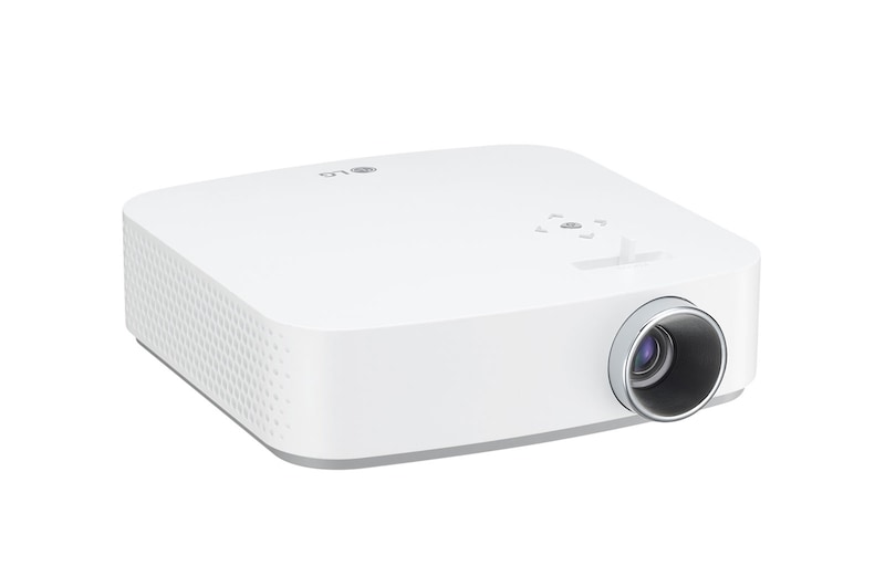 LG CineBeam Full HD (1920 x 1080)1080P Compact Projector RGB LED 600 Lumen 100000:1, PF50KS
