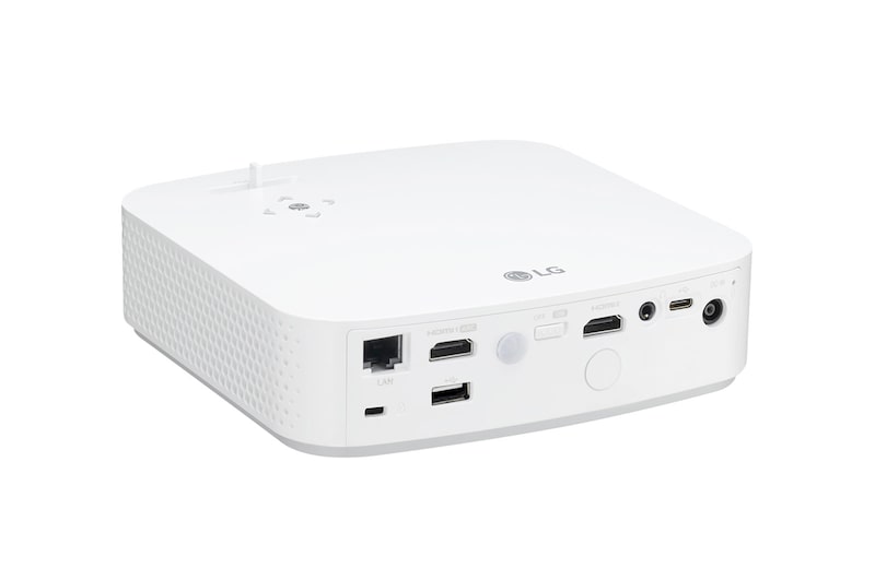 LG CineBeam Full HD (1920 x 1080)1080P Compact Projector RGB LED 600 Lumen 100000:1, PF50KS