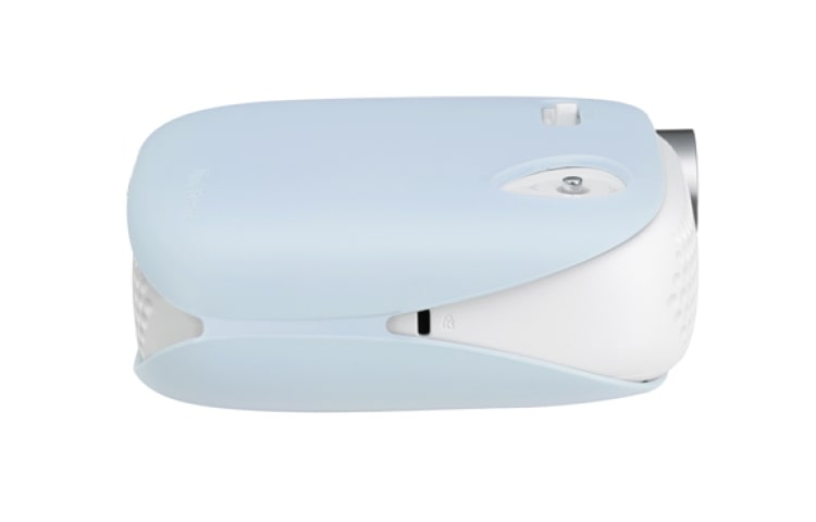 LG Resolución HD, 800 lúmenes, proyección hasta 120''. HDMI, USB y compatible con Office. Ligero y móvil., PW800G