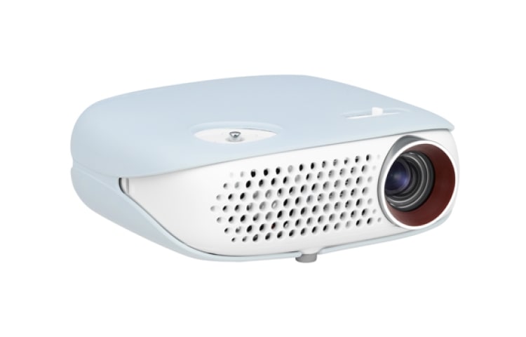 LG Resolución HD, 800 lúmenes, proyección hasta 120''. HDMI, USB y compatible con Office. Ligero y móvil., PW800G