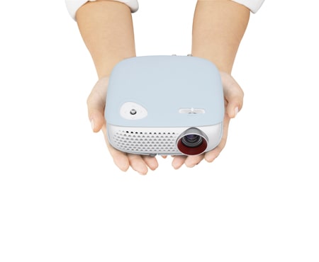 LG Resolución HD, 800 lúmenes, proyección hasta 120''. HDMI, USB y compatible con Office. Ligero y móvil., PW800G