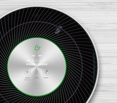 Muestra el indicador LED de forma destacada.    