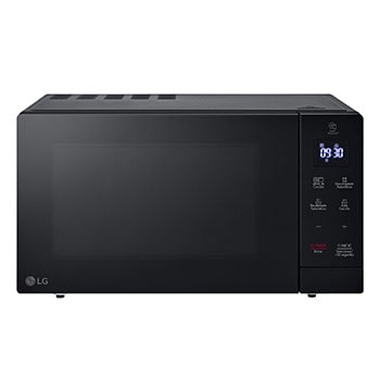 Front view of oven