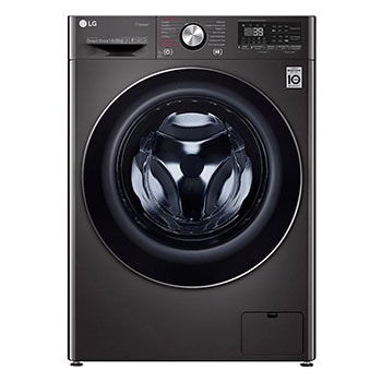 Front view of washing machine