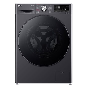 Front view of washing machine