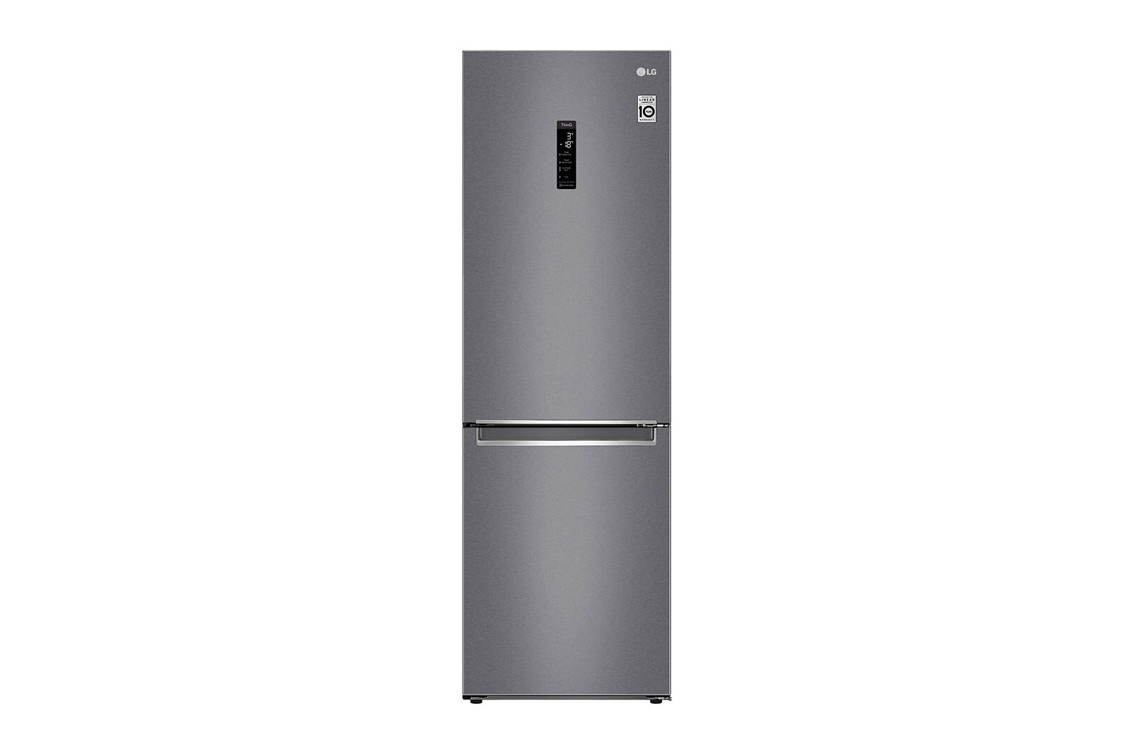 LG Refrigerador Bottom Freezer con motor Smart Inverter Compressor y capacidad total de 341 Litros- ThinQ AI, GB37MPD