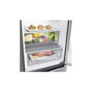 LG Refrigerador Bottom Freezer con motor Smart Inverter Compressor y capacidad total de 341 Litros, GB37MPP