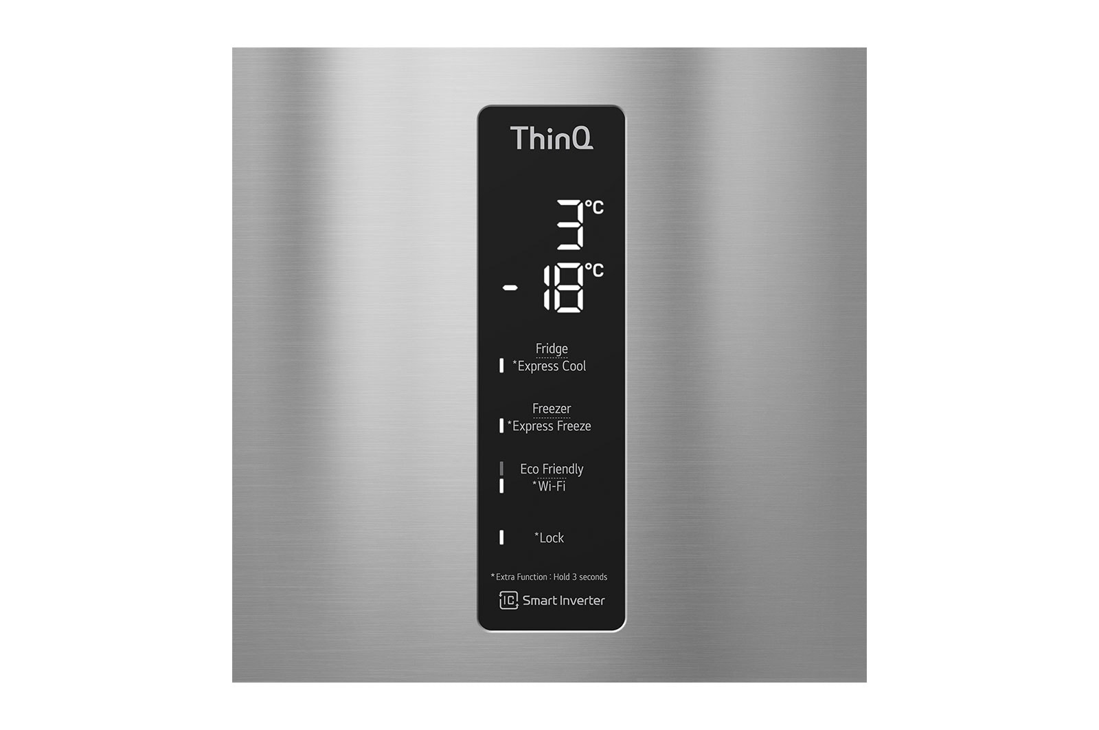 LG Refrigerador Bottom Freezer con motor Smart Inverter Compressor y capacidad total de 384 Lts, GB38MPP