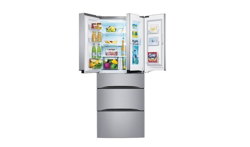 LG Refrigerador de 5 puertas con motor Inverter Linear Compressor y capacidad de 406 L, GB40MDP