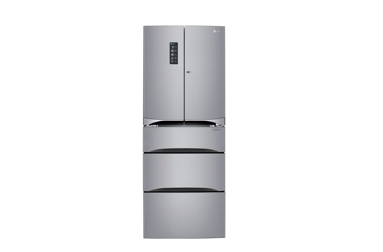 Vista frontal de Refrigerador de 5 puertas con motor Inverter Linear Compressor y capacidad de 406 L GB40MDP