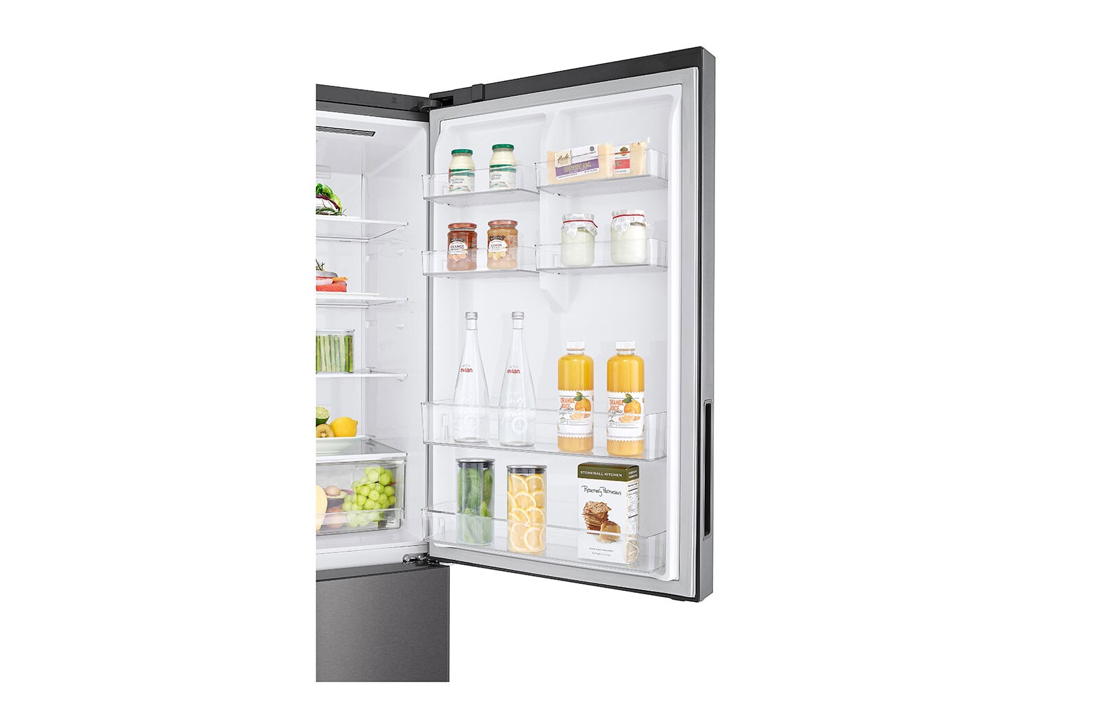 LG Refrigerador Bottom Freezer con motor Smart Inverter Compressor y capacidad total de 451 Lts, GB45MPG