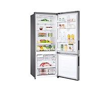 LG Refrigerador Bottom Freezer con motor Smart Inverter Compressor y capacidad total de 451 Lts, GB45MPG