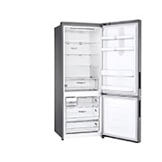 LG Refrigerador Bottom Freezer con motor Smart Inverter Compressor y capacidad total de 451 Lts, GB45MPG