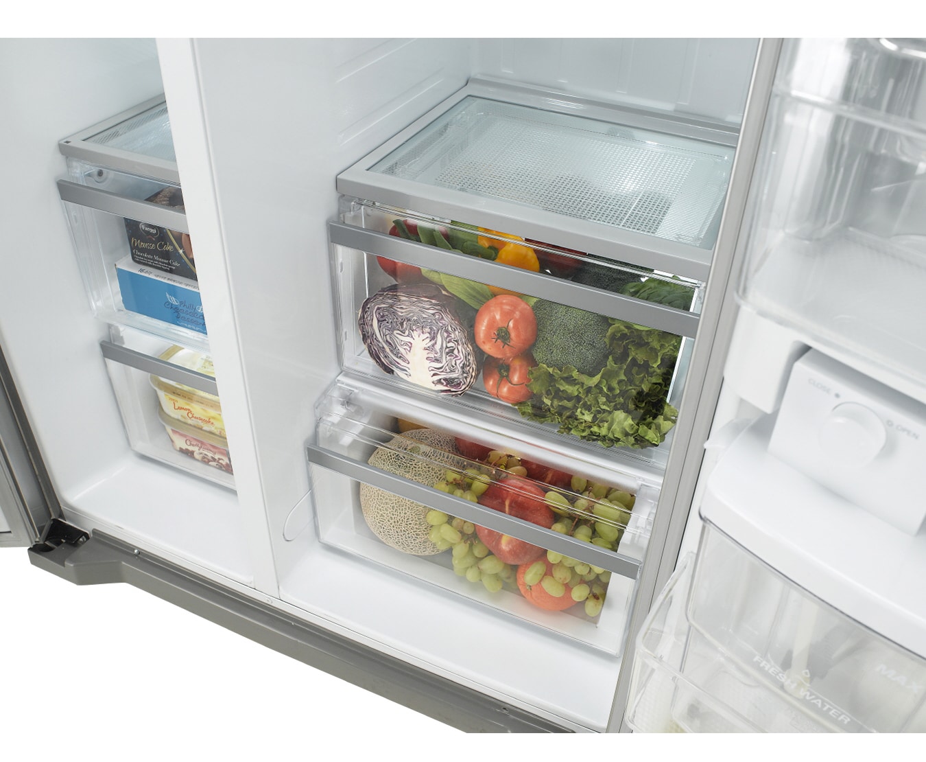LG Más Frescura, y Más Ahorro de energía con los refrigeradores de la línea verde de LG, GC-B207FLC