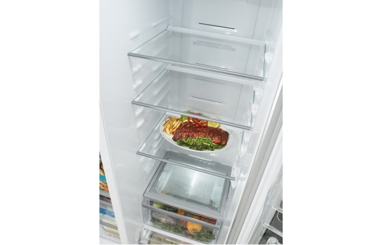 LG Más Frescura, y Más Ahorro de energía con los refrigeradores de la línea verde de LG, GC-B207FLC