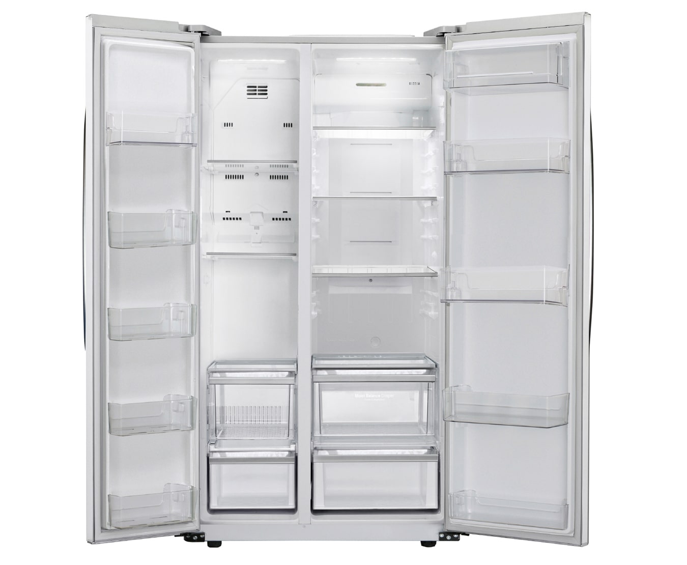 Vista frontal de Más Frescura, y Más Ahorro de energía con los refrigeradores de la línea verde de LG GC-B207FVC