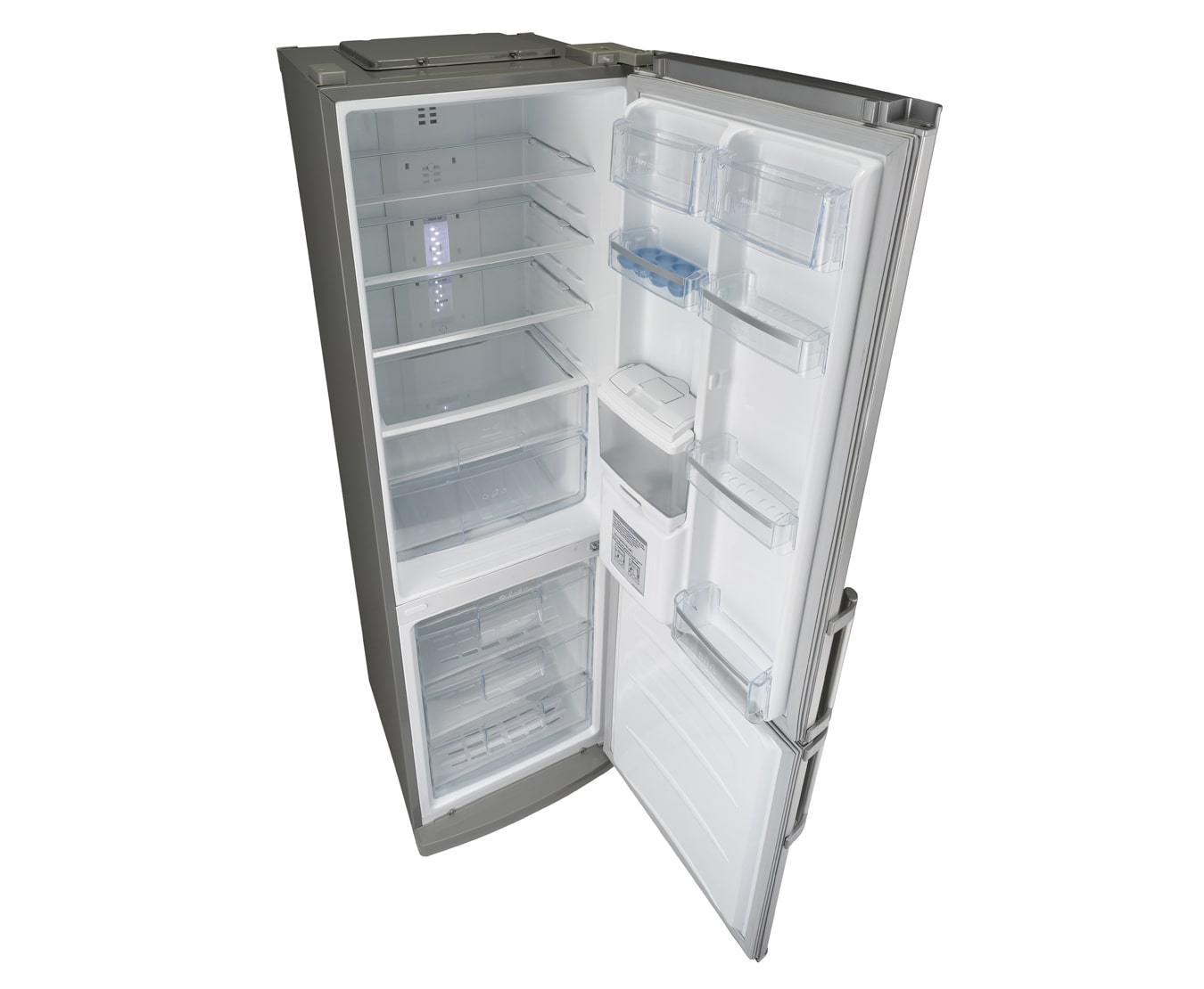 LG Disfruta de tu Combi No Frost y su congelador de mayor capacidad! Además, cuenta con tecnología que da mayor frescura a los alimentos y los preserva por más tiempo!, GC-F419BLQ