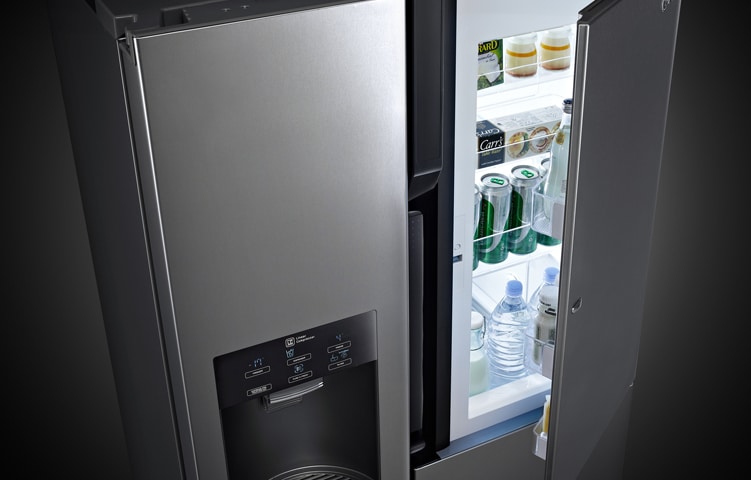 LG Descubre los Beneficios SMART de la Nueva Línea de Refrigeradores DOOR IN DOOR: Fácil Acceso a tus alimentos preferidos, Capacidad Inteligente, Ahorro Energético y un Diseño Smart y Único de LG!, GC-J237JSPN