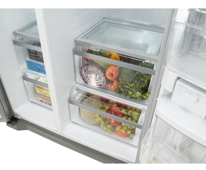 LG Más Frescura, y Más Ahorro de energía con los refrigeradores de la línea verde de LG, GC-L207BLK