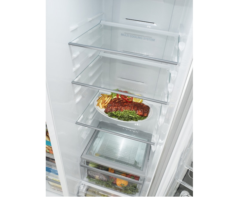 LG Más Frescura, y Más Ahorro de energía con los refrigeradores de la línea verde de LG, GC-L207BLK