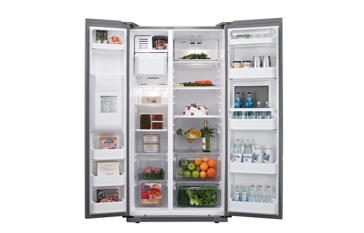 LG Más Frescura, y Más Ahorro de energía con los refrigeradores de la línea verde de LG, GC-L207BLK
