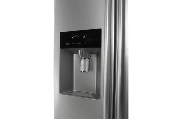 LG Refrigerador Side by Side con tecnología Inverter Linear Compressor y capacidad total de 521 L, GC-L207GLRV
