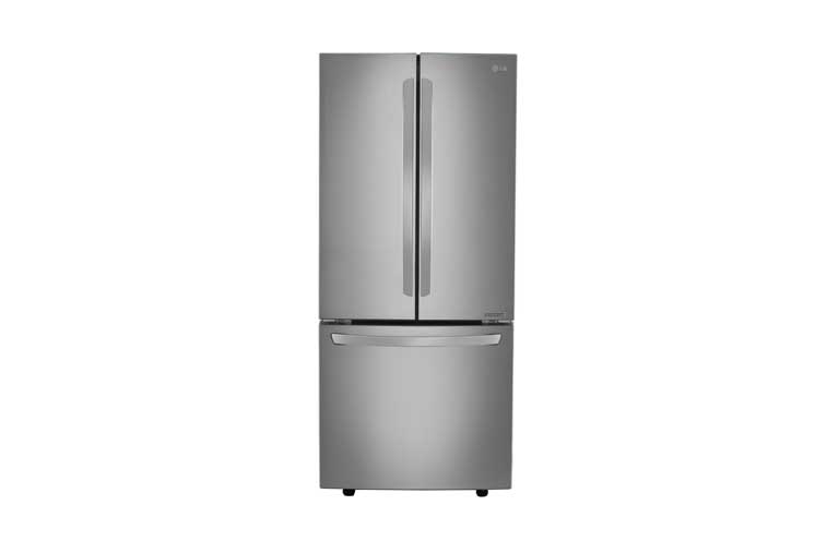 Vista frontal de Refrigerador con motor Inverter Linear Compressor y capacidad total de 516 Litros GF22BGSK1