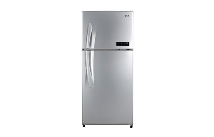 Vista frontal de Más Frescura, y Más Ahorro de energía con los refrigeradores de la línea verde de LG GM-B561UVB