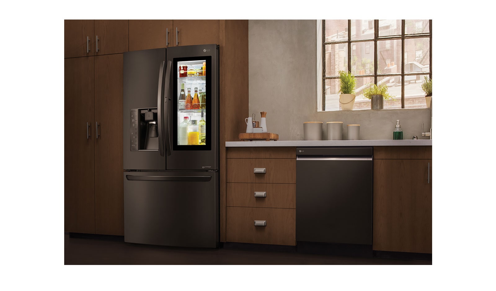 LG Refrigerador InstaView Door-in-Door® con Motor Inverter Linear Compressor  y Capacidad Total de 691 Lts., GM87SXD