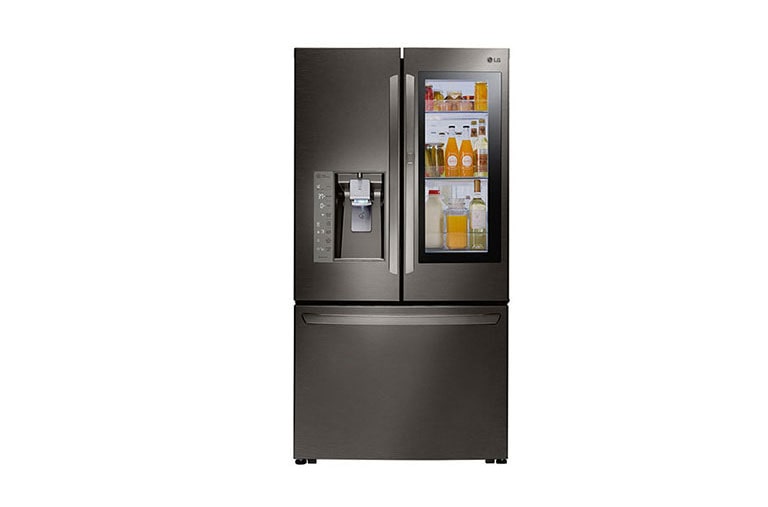 Vista frontal de Refrigerador InstaView Door-in-Door® con Motor Inverter Linear Compressor  y Capacidad Total de 691 Lts. GM87SXD