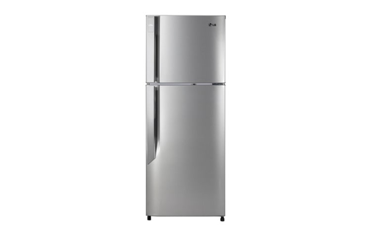 Vista frontal de Más Frescura, y Más Ahorro de energía con los refrigeradores de la línea verde de LG GN-B352CLC