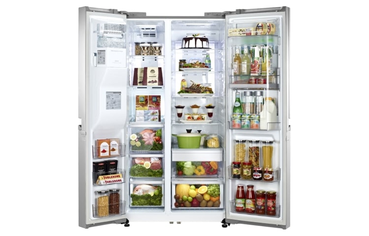 LG Acceso directo a tus alimentos y bebidas favoritas, GR-J297WSBN