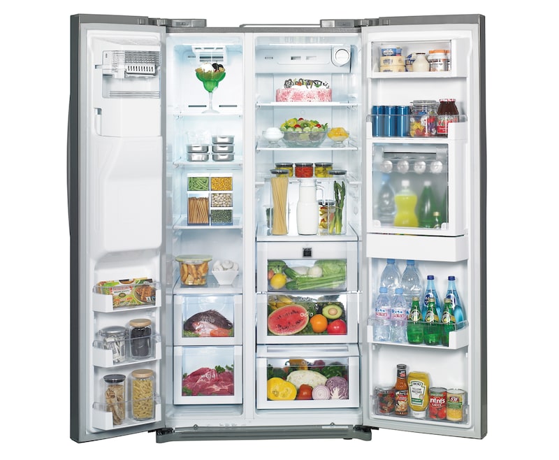 LG Posee el Consumo Energético MÁS BAJO del Mercado, mantiene los alimentos frescos por más tiempo, es más silencioso que ningún otro y posee un motor con garantía de 10 años, GR-P267FSN