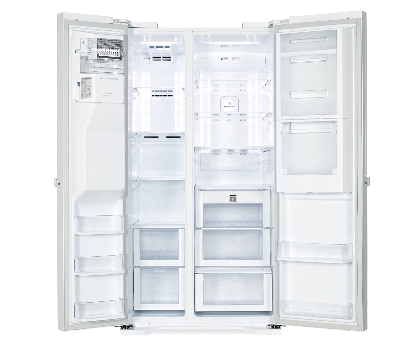 LG Posee el Consumo Energético MÁS BAJO del Mercado, mantiene los alimentos frescos por más tiempo, es más silencioso que ningún otro y posee un motor con garantía de 10 años, GR-P267FSN
