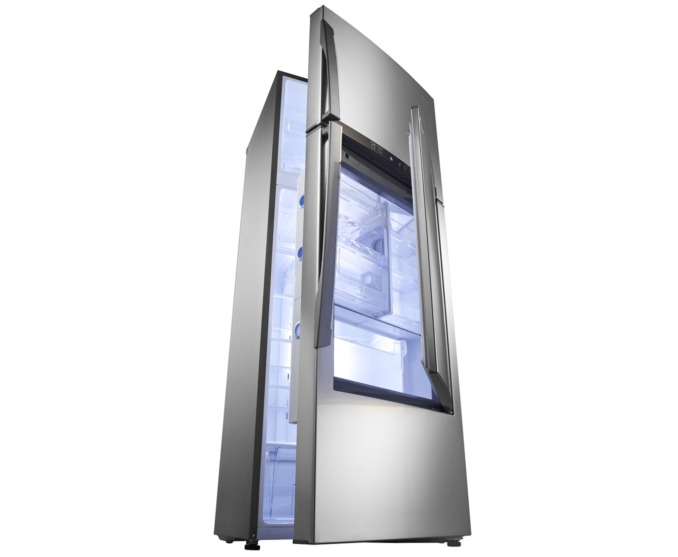 LG Descubre los Beneficios SMART de la Nueva Línea de Refrigeradores DOOR IN DOOR: Fácil Acceso a tus alimentos preferidos, Capacidad Inteligente, Ahorro Energético y un Diseño Smart y Único de LG!, GR-S632GSRA