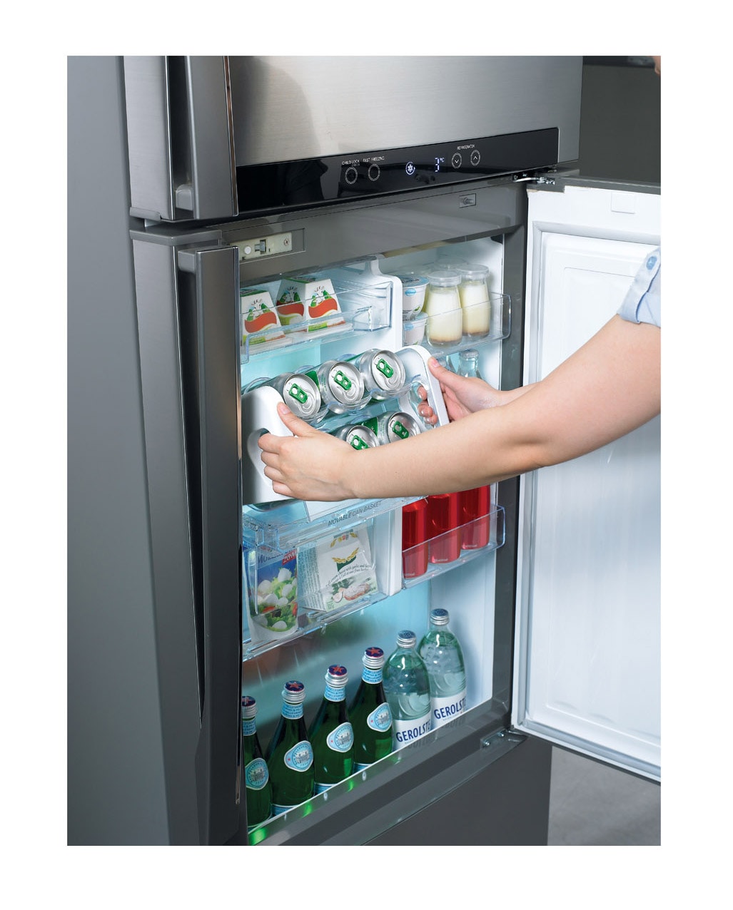 LG Descubre los Beneficios SMART de la Nueva Línea de Refrigeradores DOOR IN DOOR: Fácil Acceso a tus alimentos preferidos, Capacidad Inteligente, Ahorro Energético y un Diseño Smart y Único de LG!, GR-S632GSRA