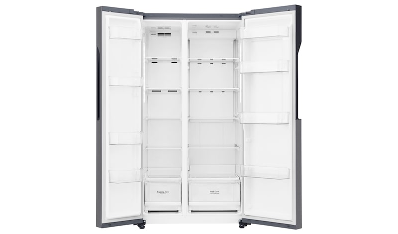 LG Refrigerador Side by Side con motor Linear Inverter Compressor y con capacidad total de 613 L, GS63MPGK