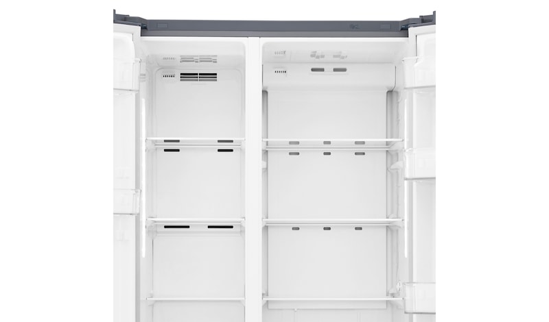 LG Refrigerador Side by Side con motor Linear Inverter Compressor y con capacidad total de 613 L, GS63MPGK