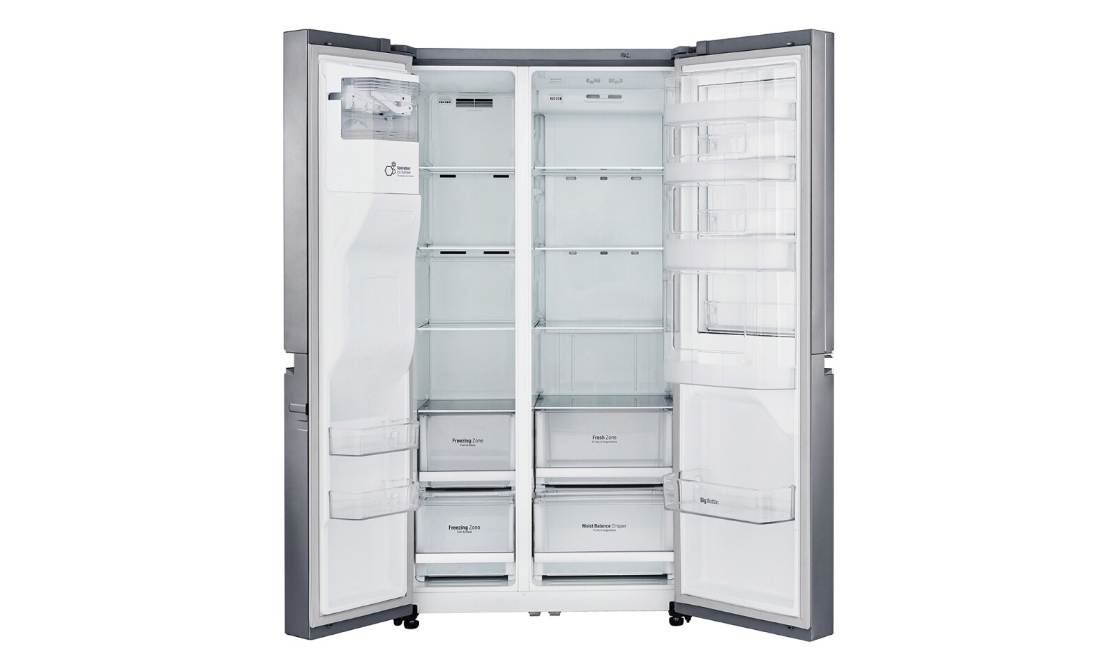 LG Refrigerador Door in Door con motor Inverter Linear Compressor y capacidad total de 601 L, GS65SDP2