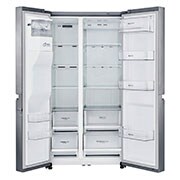 LG Refrigerador Side by Side con motor Inverter Linear Compressor y capacidad total de 601 Lts, GS65SPP1