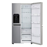 LG Refrigerador Side by Side con motor Inverter Linear Compressor y capacidad total de 601 Lts, GS65SPP1