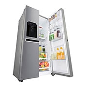 LG Refrigerador Side by Side con motor Inverter Linear Compressor y capacidad total de 601 Lts, GS65SPP1
