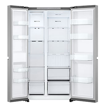 front view full door open without food