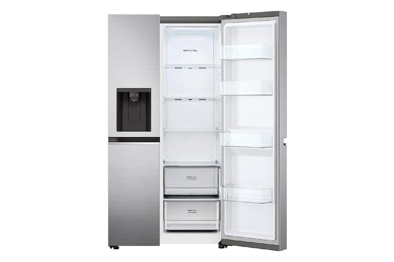 LG Refrigerador Side by Side con motor Smart Inverter Compressor y capacidad total de 591 Lts, GS66SPP