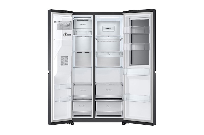 LG Refrigerador Side by Side 598L con InstaView™, GS66SXTC