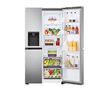 LG Refrigerador Side by Side de 611 L con ThinQ™, GS66WPP